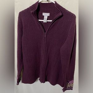 Covington Zip up Cardigan